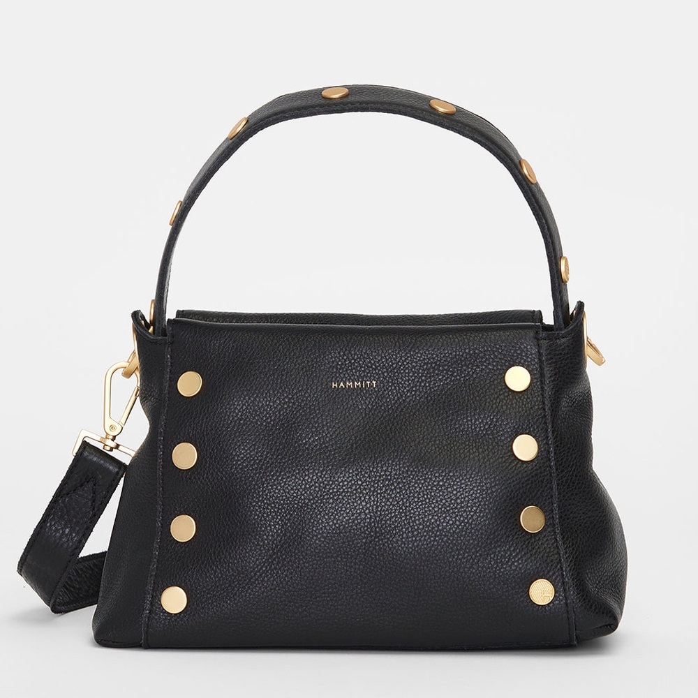 EUC Hammitt Bryant Medium | Revival Collection | Black | Brushed Gold Hardware